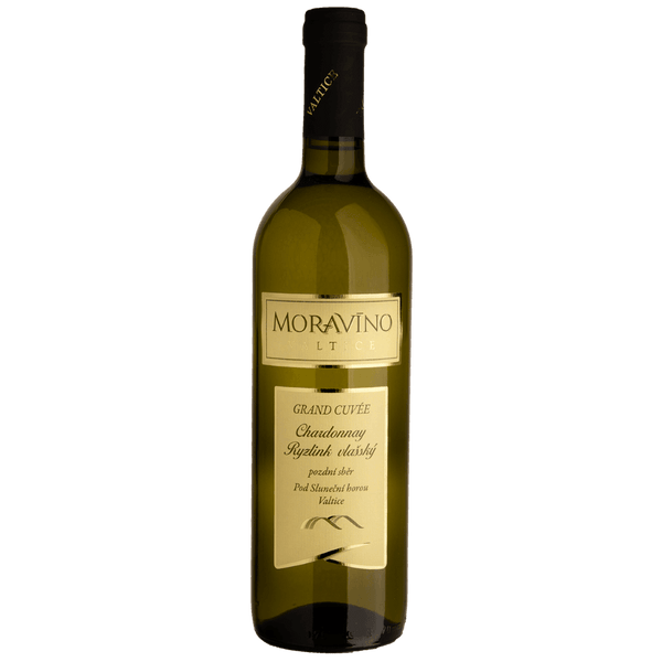 Grand Cuvée Chardonnay & Ryzlink vlašský Moravíno Vínoodbodláků.cz