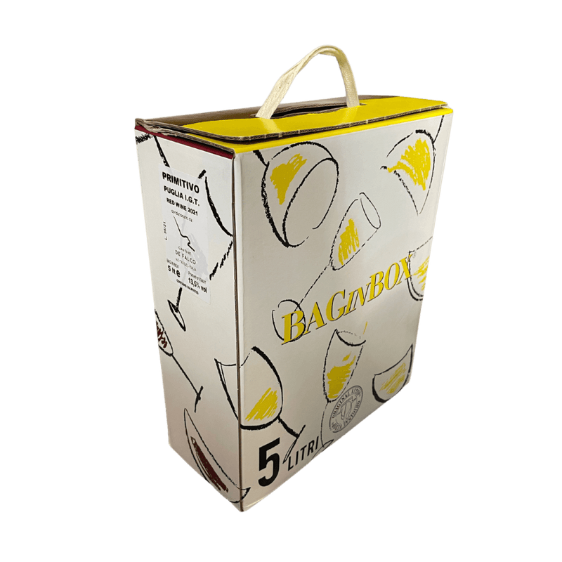 DE FALCO Primitivo Puglia IGT Bag in Box Cantine De Falco Vinařství Vínoodbodláků.cz