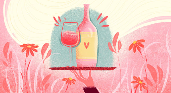 Co se skrývá za výrobou růžového vína?