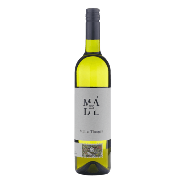 MÁDL MALÝ VINAŘ Müller Thurgau, moravské zemské víno, suché Mádl Malý vinař Vínoodbodláků.cz