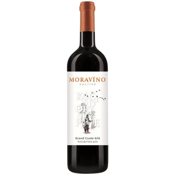 MORAVÍNO Grand Cuvée bílé Pozdní sběr, suché (2022) Moravíno Valtice Vínoodbodláků.cz