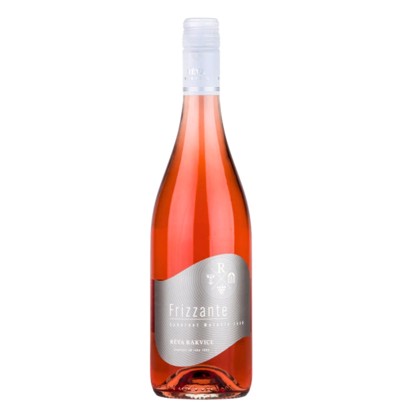 RÉVA Cabernet Moravia rosé, frizzante, moravské zemské víno, sladké RÉVA Rakvice Vínoodbodláků.cz
