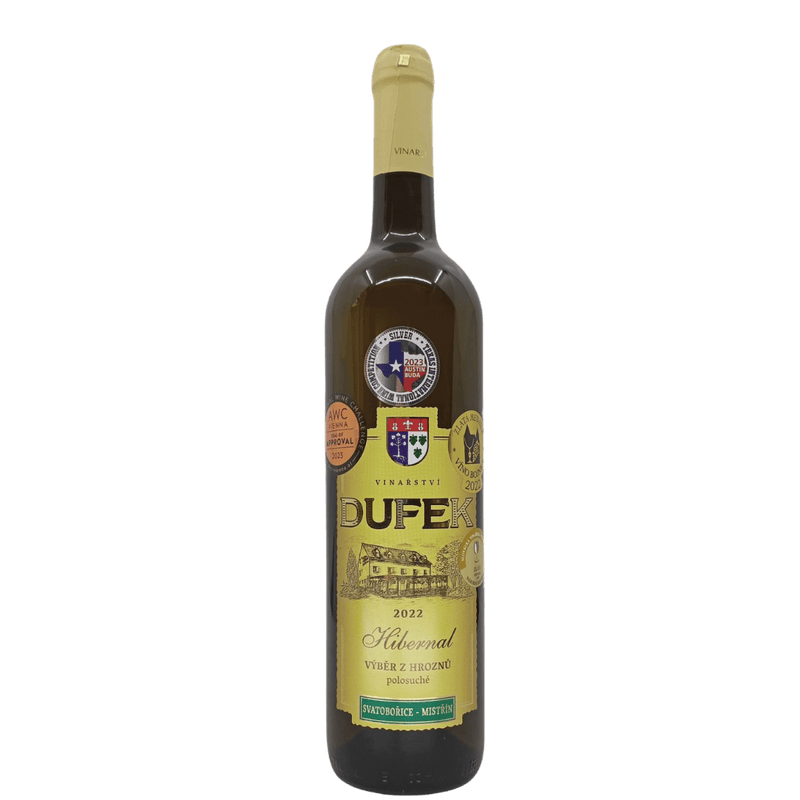 JOSEF DUFEK Hibernal, výběr z hroznů, polosuché (2022) Vínoodbodláků.cz Vínoodbodláků.cz