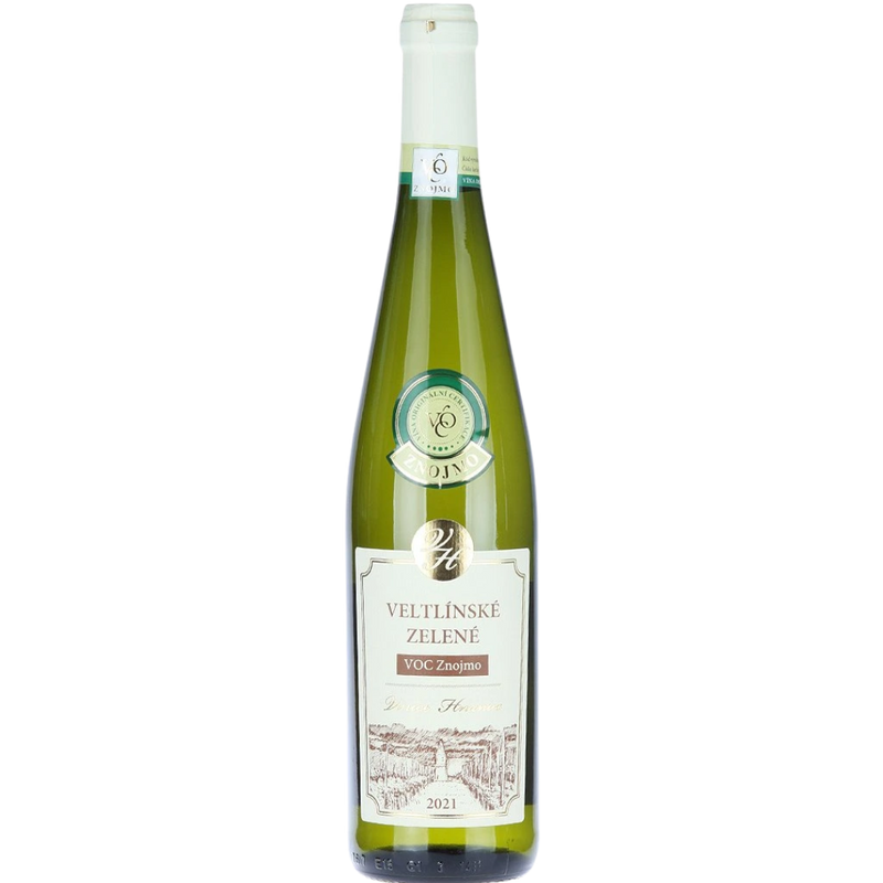 VINICE HNANICE Veltlínské zelené VOC Znojmo, suché (2021) Vínoodbodláků.cz Vínoodbodláků.cz