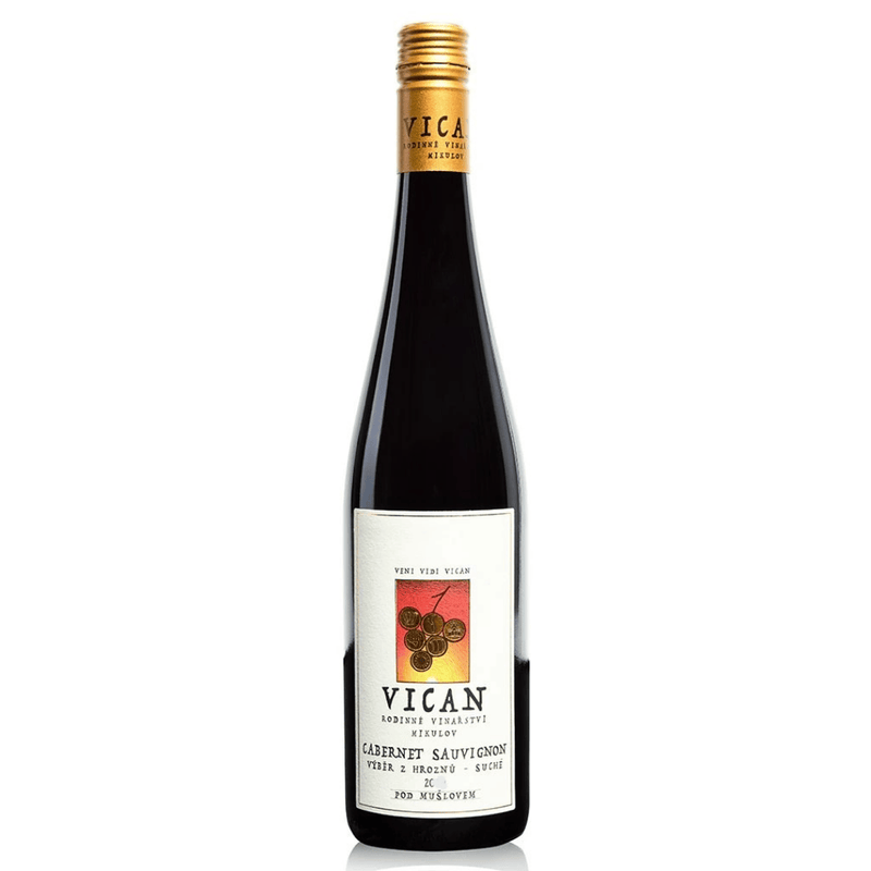 VICAN Cabernet Sauvignon, výběr z hroznů, suché (2023) Vínoodbodláků.cz Vínoodbodláků.cz