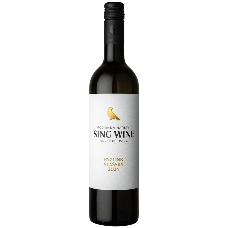SING WINE Ryzlink vlašský pozdní sběr, suché (2024) Sing Wine Vínoodbodláků.cz