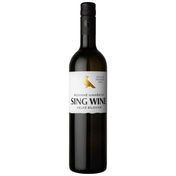 SING WINE Müller Thurgau moravské zemské víno, suché Sing Wine Vínoodbodláků.cz