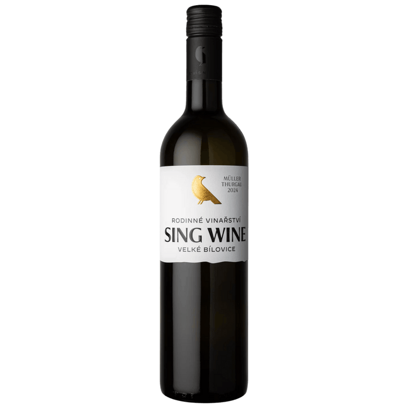 SING WINE Müller Thurgau moravské zemské víno, suché Sing Wine Vínoodbodláků.cz