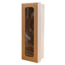 DÁRKOVÁ KRABICE s průhledným víkem na 1 lahev Vínoodbodláků.cz Vínoodbodláků.cz