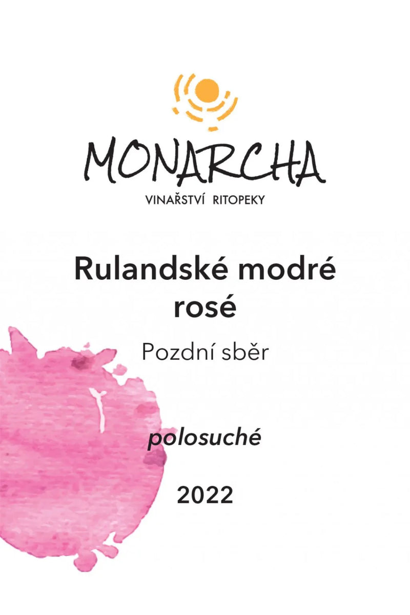 MONARCHA Cuvée André/Zweigeltrebe, moravské zemské víno, suché (2018) (kopie) Monarcha Vínoodbodláků.cz