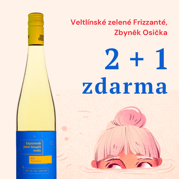 Akce 2+1 Frizzanté bílé Osička Vínoodbodláků.cz Vínoodbodláků.cz