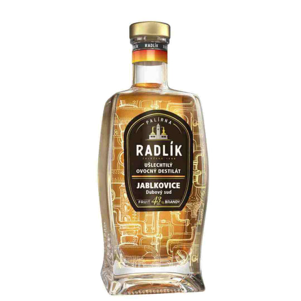 RADLÍK Pálenka Jablkovice dubový sud Radlík Vínoodbodláků.cz