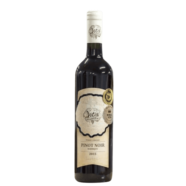 VITIS STRÁŽNICE Pinot Noir Barrique, rulandské modré, výběr z hroznů, suché Vitis Strážnice Vínoodbodláků.cz