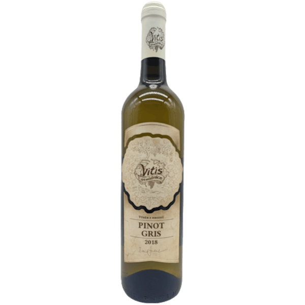 VITIS STRÁŽNICE Pinot gris, výběr z hroznů, polosladké (2018) Vitis spol. s r.o., Vínoodbodláků.cz