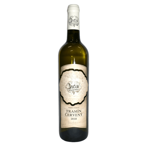 VITIS STRÁŽNICE Tramín červený, výběr z bobulí, sladké (2018) Vitis spol. s r.o., Vínoodbodláků.cz