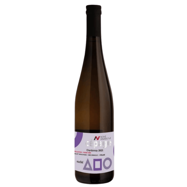 NV Chardonnay Cépage, pozdní sběr, suché (2020) Nové vinařství Vínoodbodláků.cz