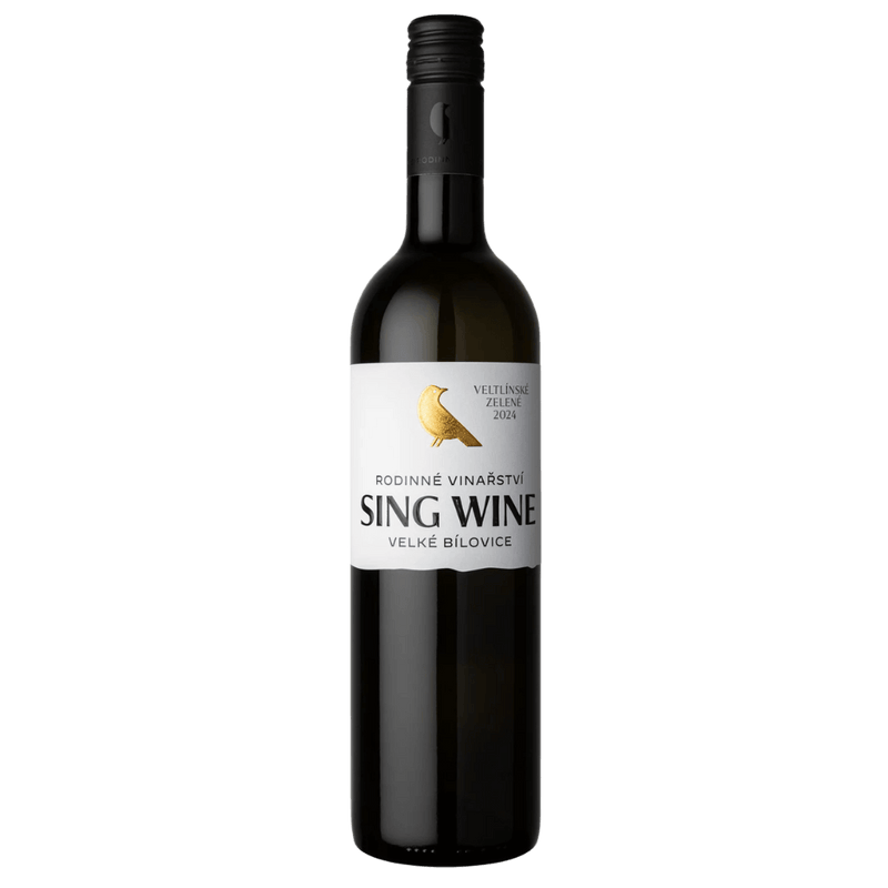 SING WINE Veltlínské zelené, moravské zemské víno, suché Sing Wine Vínoodbodláků.cz