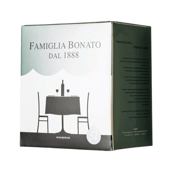 FAMIGLIA BONATO Bianco di Gigio Bag in Box 5 litrů, rulandské šedé, suché Famiglia Bonato Vínoodbodláků.cz