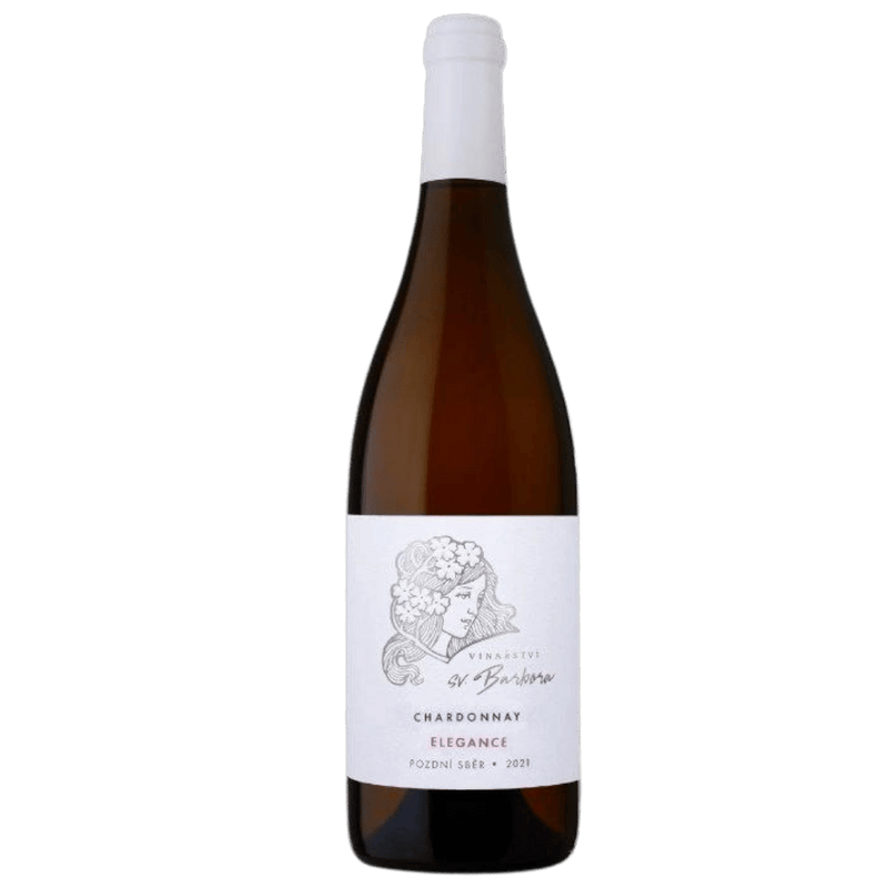 SVATÁ BARBORA Chardonnay Reserva, české zemské víno, suché (2018) Svatá Barbora Vínoodbodláků.cz