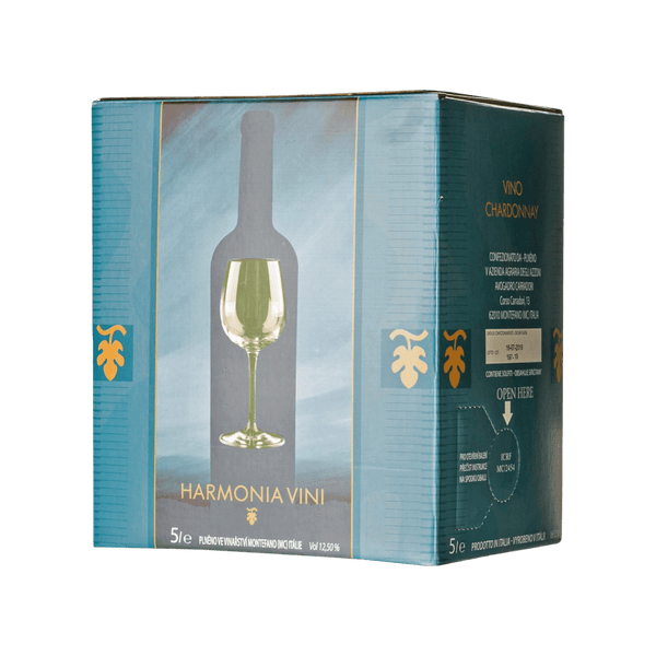 CONTI DEGLI AZZONI Chardonnay z Itálie Bag in Box 5 litrů, suché Conti Degli Azzoni Vínoodbodláků.cz