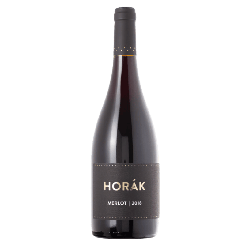 HORÁK Merlot, Úlehle, výběr z hroznů suché Horák Vínoodbodláků.cz