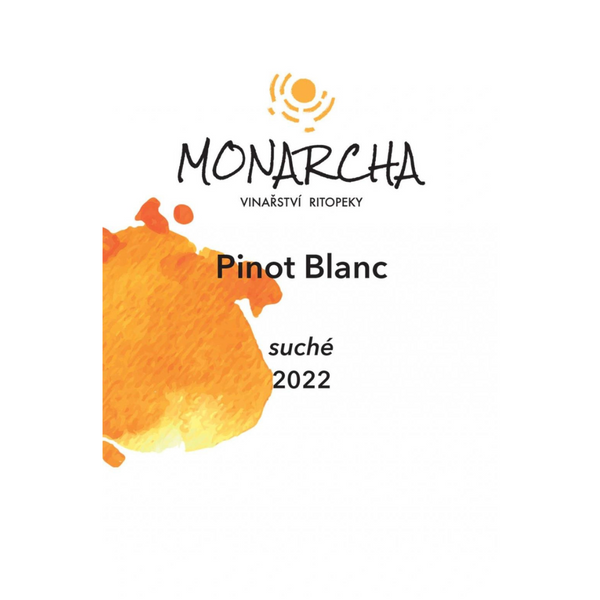 MONARCHA Pinot Blanc, jakostní, suché Monarcha Vínoodbodláků.cz