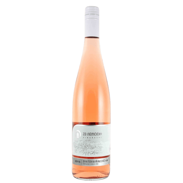 ZD NĚMČIČKY Svatovavřinecké Rosé, moravské zemské víno, suché (2017) ZD Němčičky Vínoodbodláků.cz