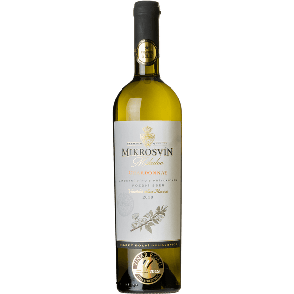 Chardonnay Flower Line Mikrosvín Mikulov Vínoodbodláků.cz