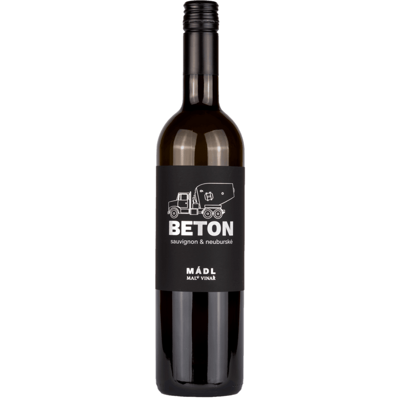 BETON Sauvignon & Neuburské Mádl Malý vinař Vínoodbodláků.cz