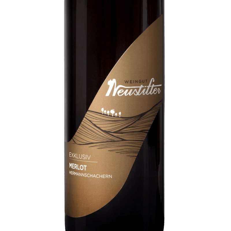 NEUSTIFTER Merlot Exklusiv Hermannschachern Neustifter Vínoodbodláků.cz
