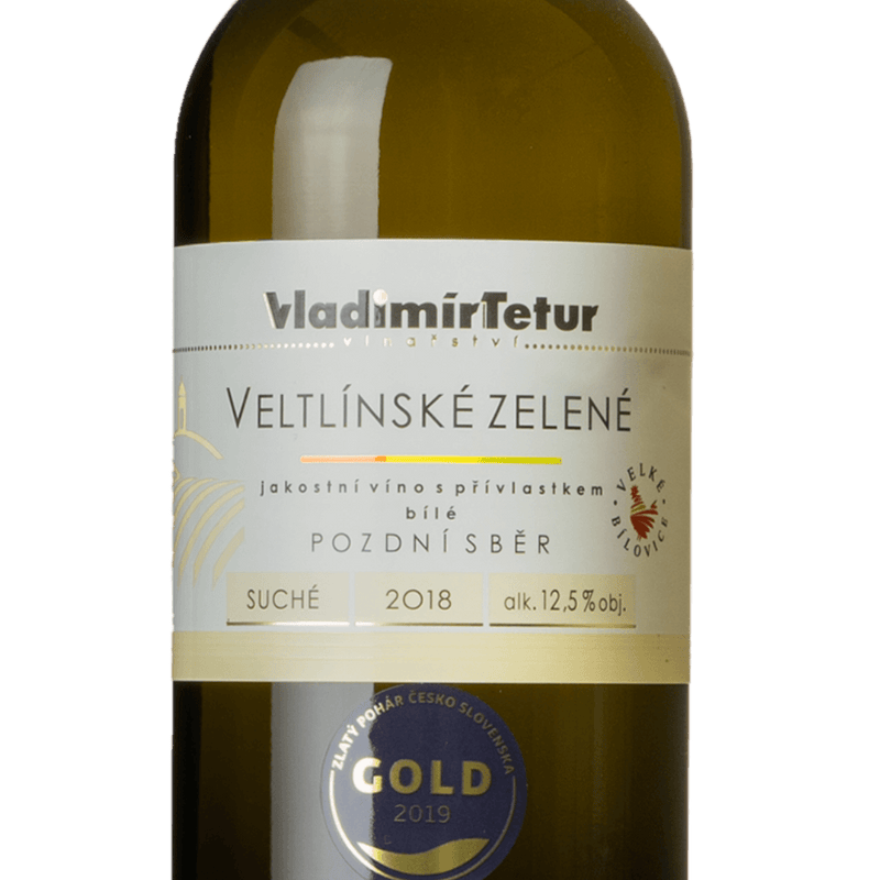 Veltlínské zelené pozdní sběr Vladimír Tetur Vínoodbodláků.cz