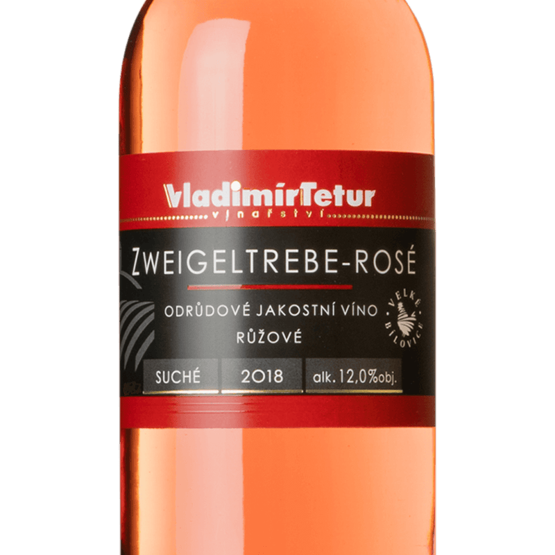 Zweigeltrebe Rosé Vladimír Tetur Vínoodbodláků.cz