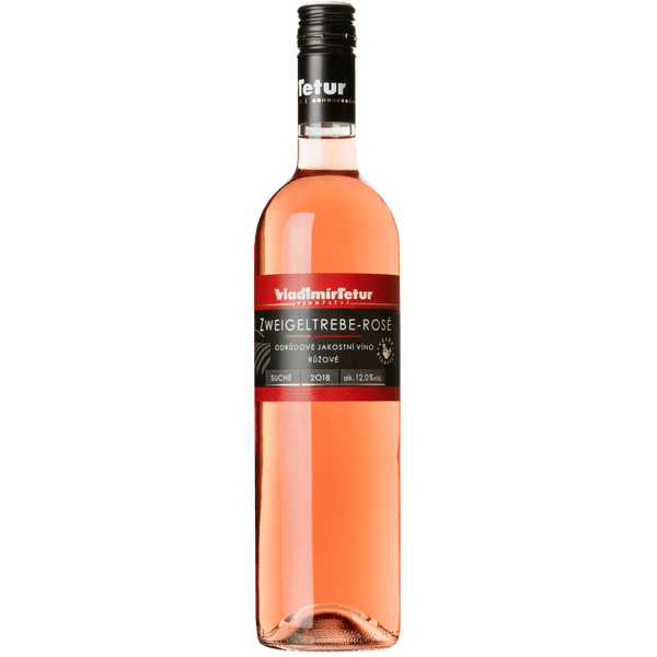 Zweigeltrebe Rosé Vladimír Tetur Vínoodbodláků.cz