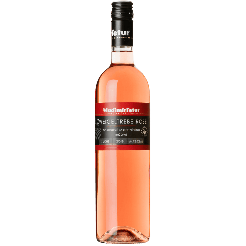 Zweigeltrebe Rosé Vladimír Tetur Vínoodbodláků.cz
