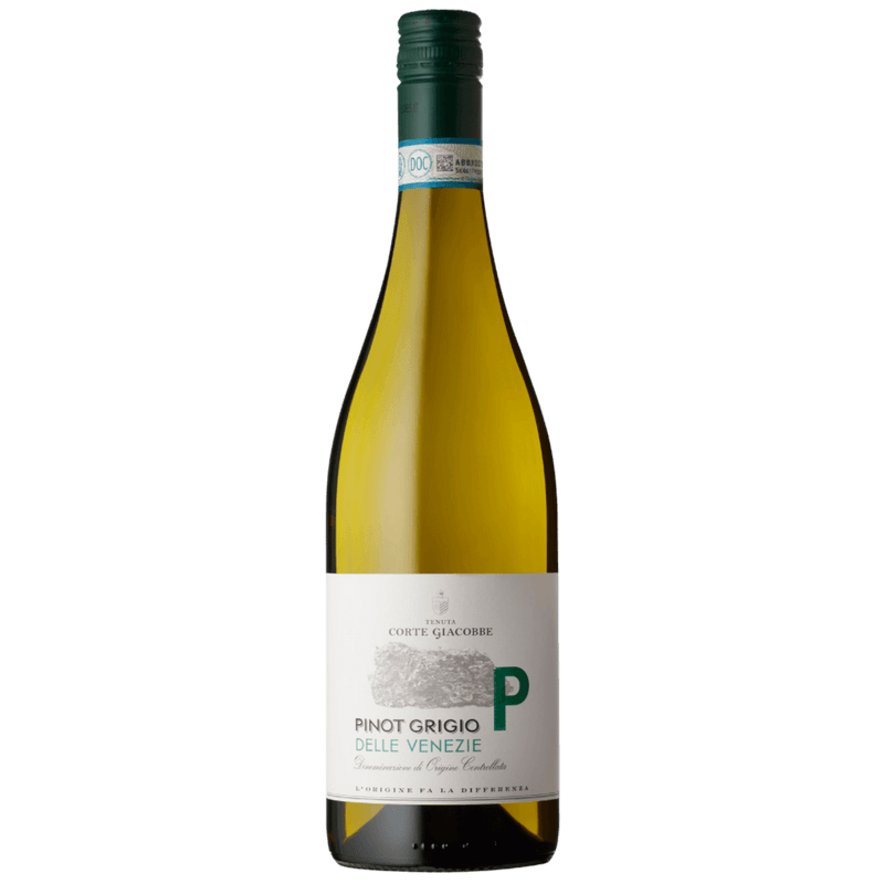 TENUTA DI CORTE GIACOBBE Pinot Grigio delle Venezie DOC, rulandské šedé, suché Corte Giacobbe Vínoodbodláků.cz