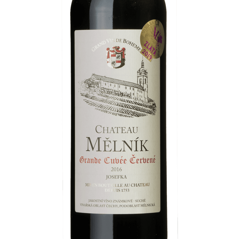 Grand Cuvée Červené Josefka Vinařství Chateau Mělník Vínoodbodláků.cz