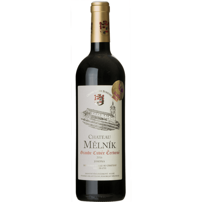 Grand Cuvée Červené Josefka Vinařství Chateau Mělník Vínoodbodláků.cz