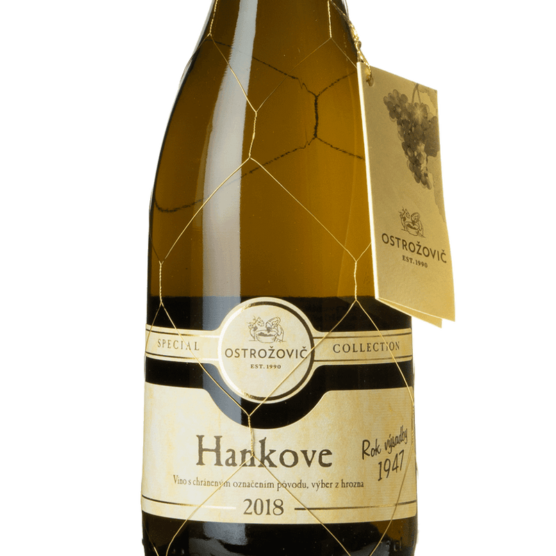 OSTROŽOVIČ Hankove  Special Collection, cuvée bílé, výběr z hroznů, polosuché Ostrožovič Vínoodbodláků.cz