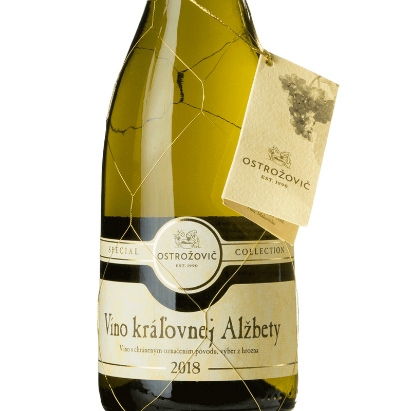 OSTROŽOVIČ Víno královny Alžběty výběr z hroznů Special Collection Ostrožovič Vínoodbodláků.cz