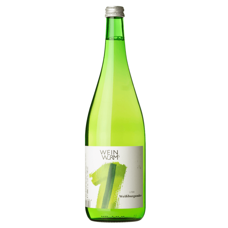 WEINWURM Litrovka Weissburgunder WeinWurm Vínoodbodláků.cz