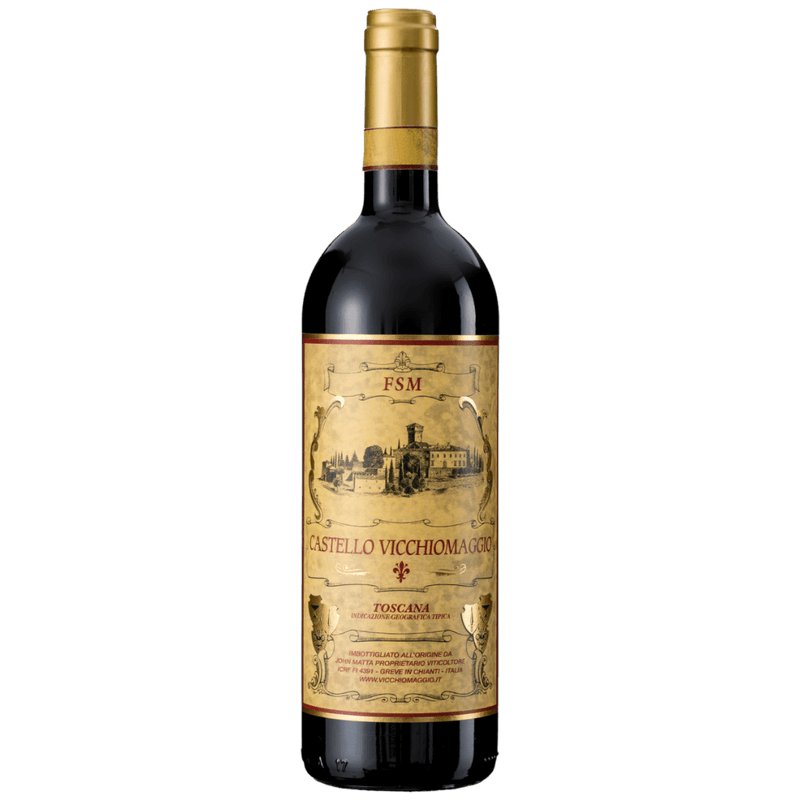 VICCHIOMAGGIO FSM Toscana Rosso IGT Castello Vicchiomaggio Vínoodbodláků.cz