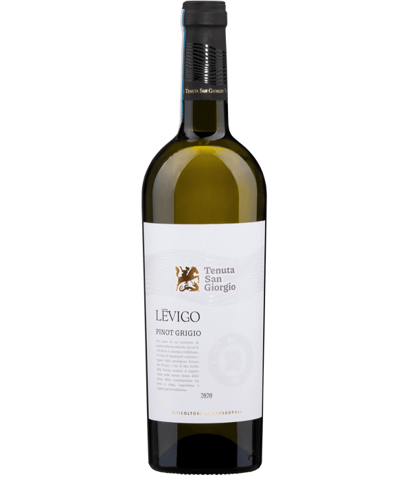 SAN GIORGIO Lēvigo Pinot Grigio Venezia DOC, rulandské šedé, suché San Giorgio Vínoodbodláků.cz