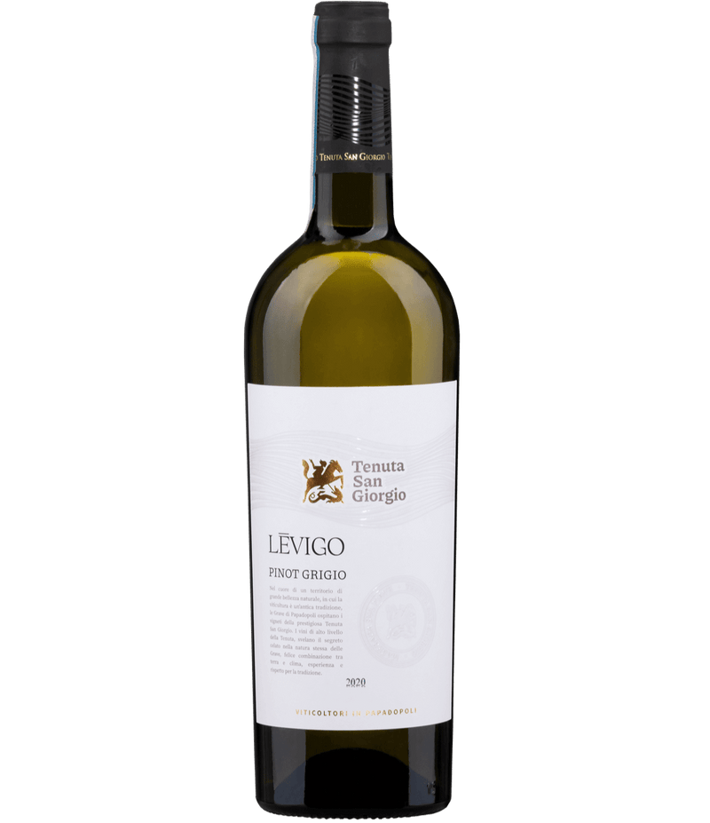 SAN GIORGIO Lēvigo Pinot Grigio Venezia DOC, rulandské šedé, suché San Giorgio Vínoodbodláků.cz