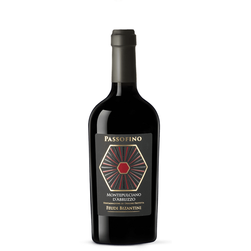 FEUDI BIZANTINI Montepulciano d'Abruzzo DOP Passofino, suché Feudi Bizantini Vínoodbodláků.cz