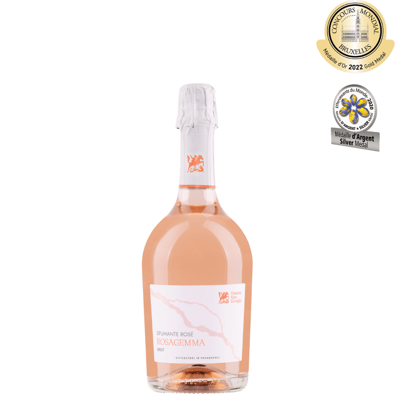 SAN GIORGIO Rosagemma Rosé Spumante, cuvée růžové, Brut San Giorgio Vínoodbodláků.cz