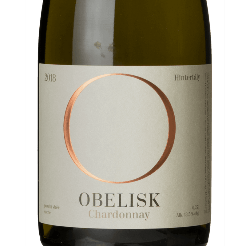 Chardonnay pozdní sběr Obelisk Vínoodbodláků.cz