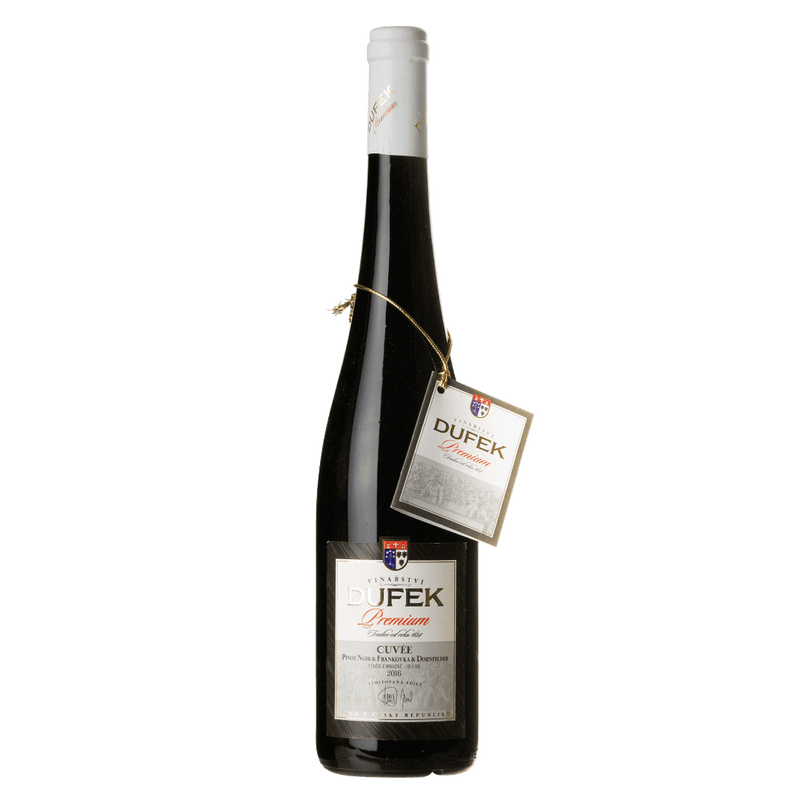 Cuvée Premium výběr z hroznů (Pinot Noir Frankovka Dornfelder) Josef Dufek Vínoodbodláků.cz